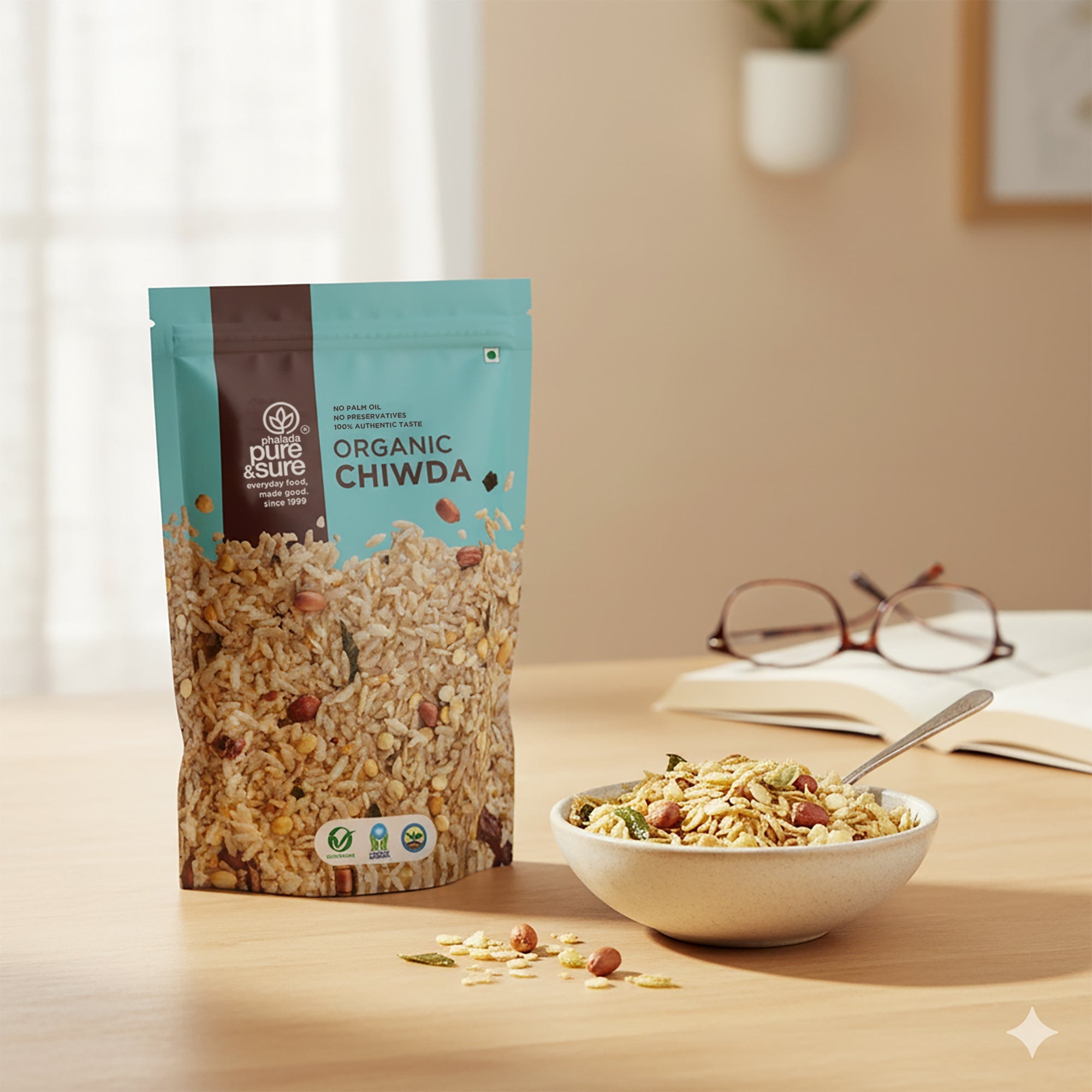 Pure & Sure Organic Chiwda - Distacart