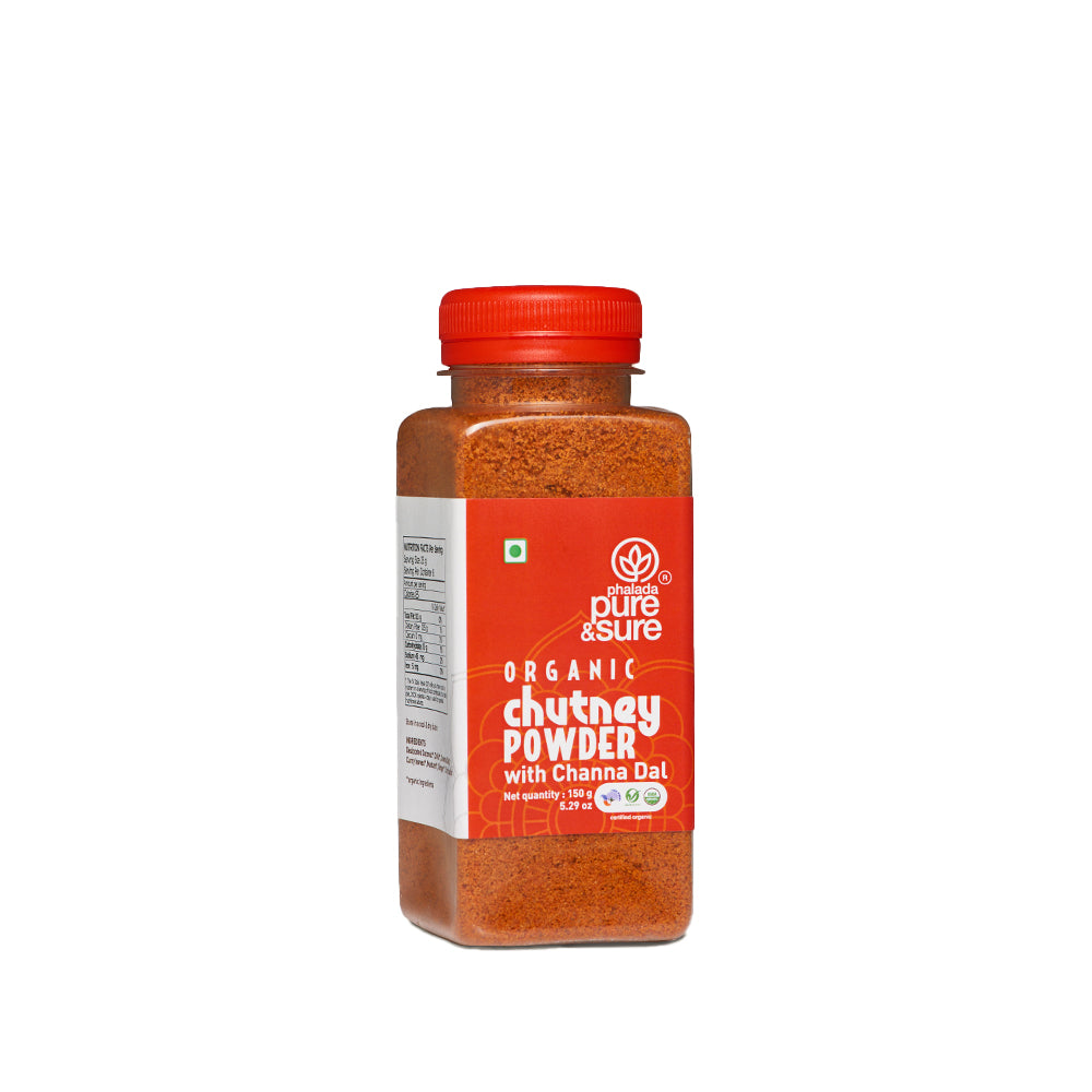 Pure & Sure Organic Chutney Powder - Channa dal - Distacart