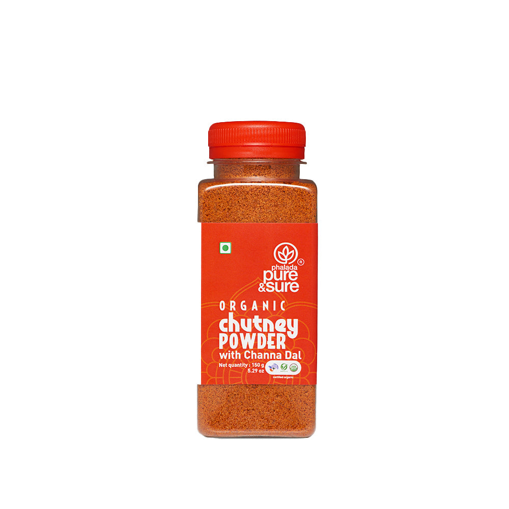 Pure & Sure Organic Chutney Powder - Channa dal - Distacart