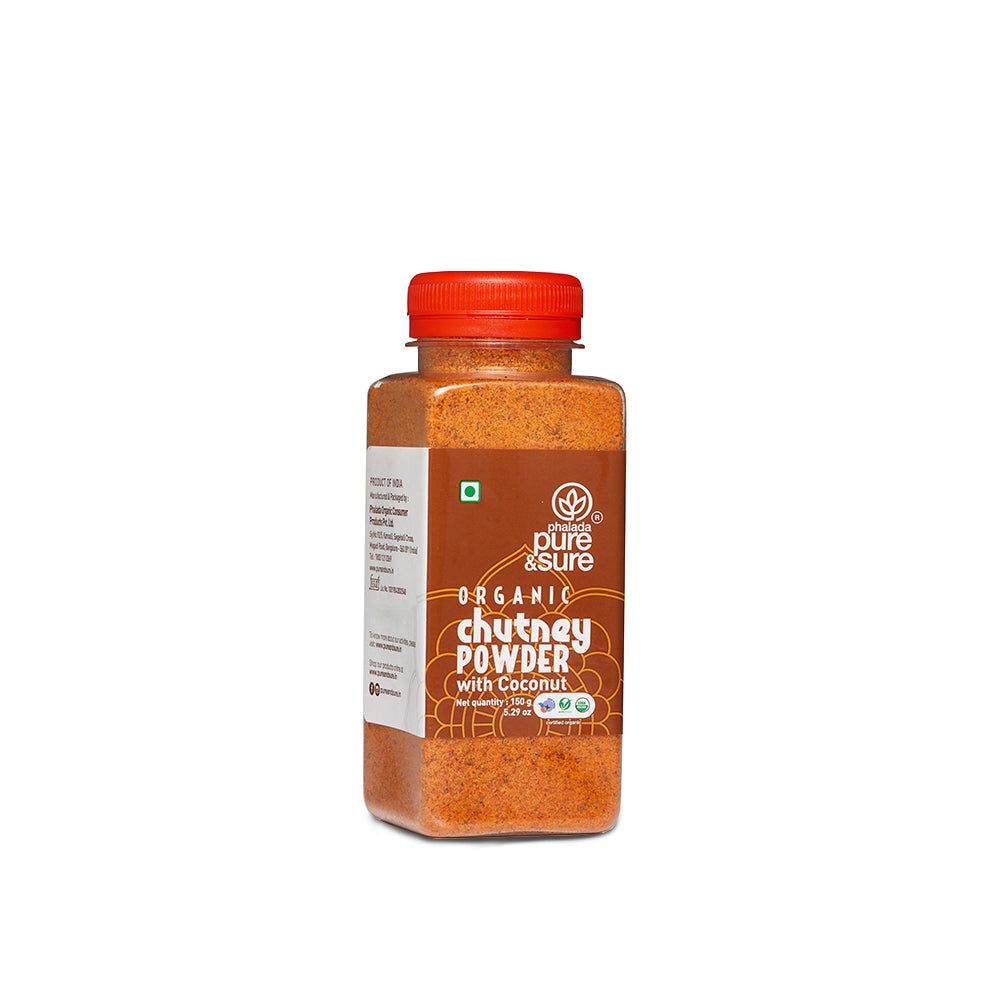 Pure & Sure Organic Chutney Powder - Coconut - Distacart