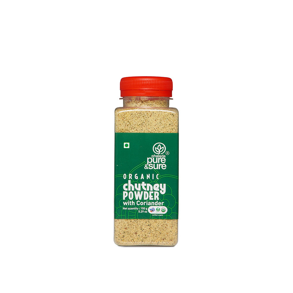 Pure & Sure Organic Chutney Powder - Coriander - Distacart