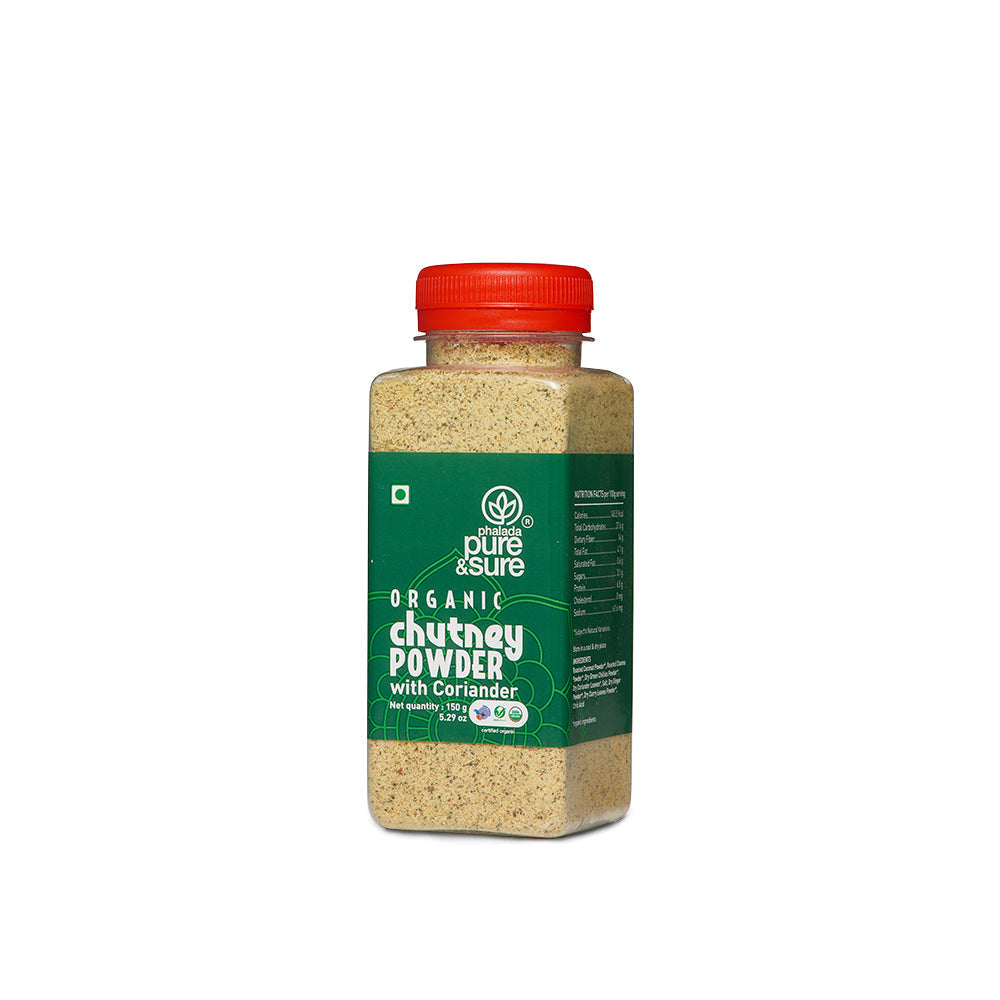 Pure & Sure Organic Chutney Powder - Coriander - Distacart