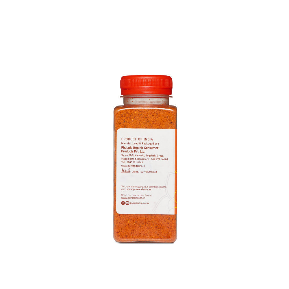 Pure & Sure Organic Chutney Powder - Groundnut - Distacart