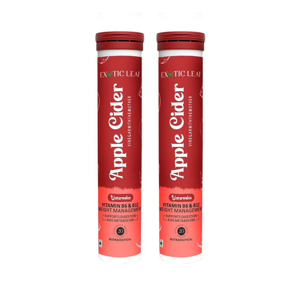 Exotic Leaf Watermelon Apple Cider Vinegar Tablets - Distacart