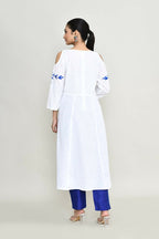 Joban Fashion White Rayon Tunic