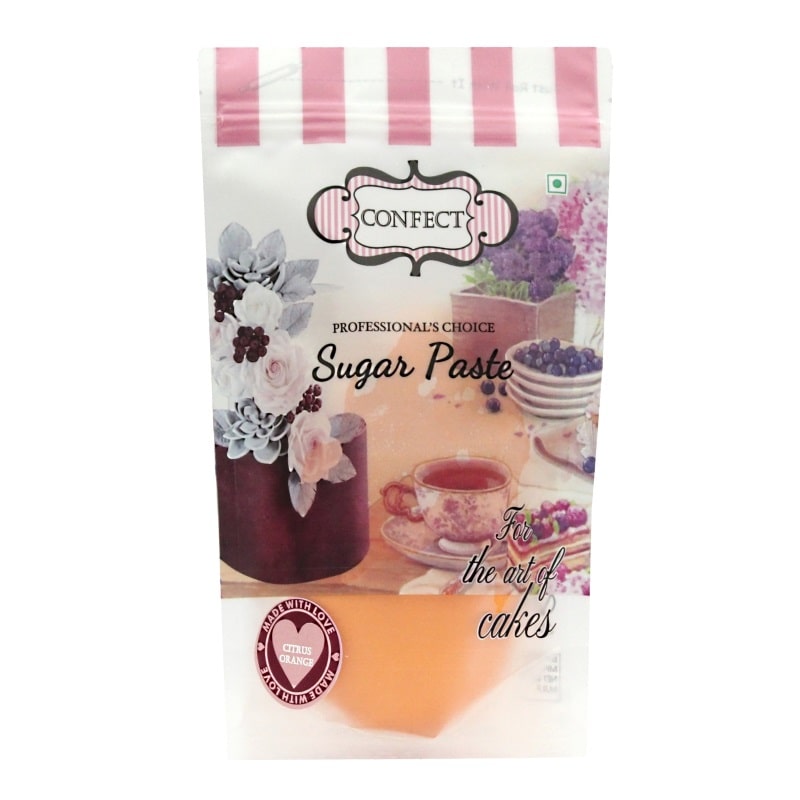 confect citrus orange nutritional sugarpaste 1 kg