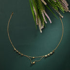AanyaCentric Gold-plated Mangalsutra & Ring Set - Distacart