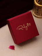 Ruby Raang Red Kundan & Pearl Choker