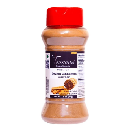 Tassyam Organics Premium Ceylon Cinnamon Powder