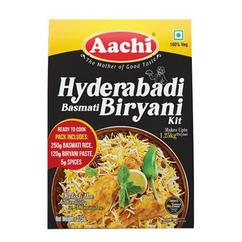 Aachi Hyderabadi Basmati Biryani Kit
