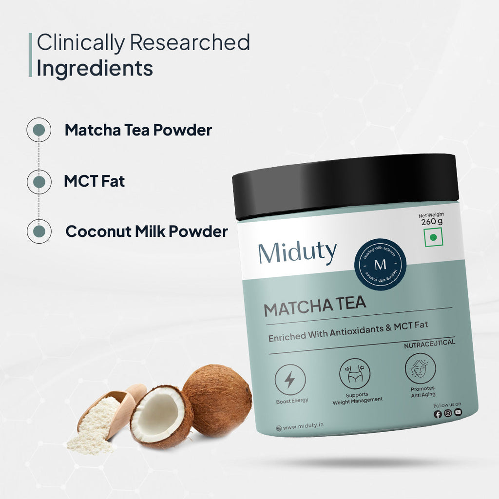 Miduty by Palak Notes Matcha Tea - Distacart
