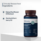 Miduty by Palak Notes Pure & Natural Vitamin E Sea Buckthorn Berry Softgels - Distacart