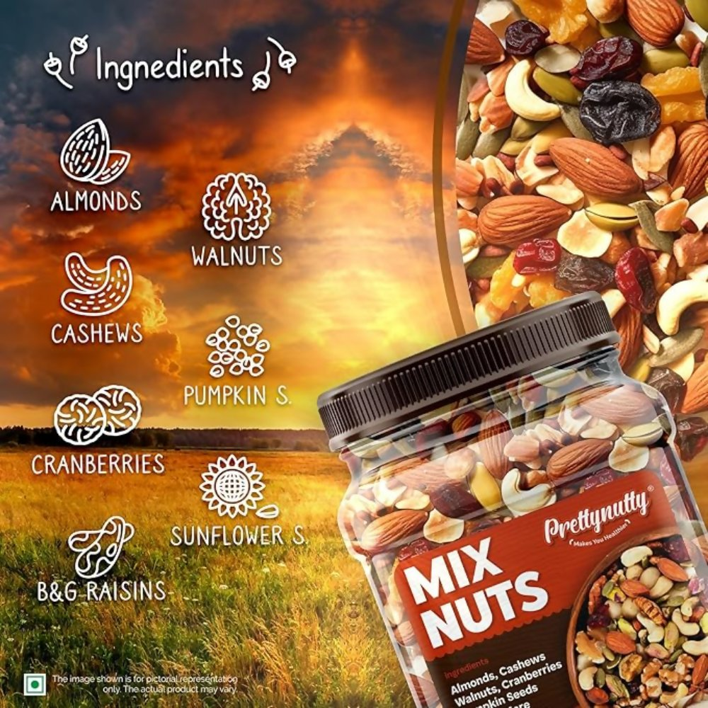 Pretty Nutty Healthy Nutmix - Distacart