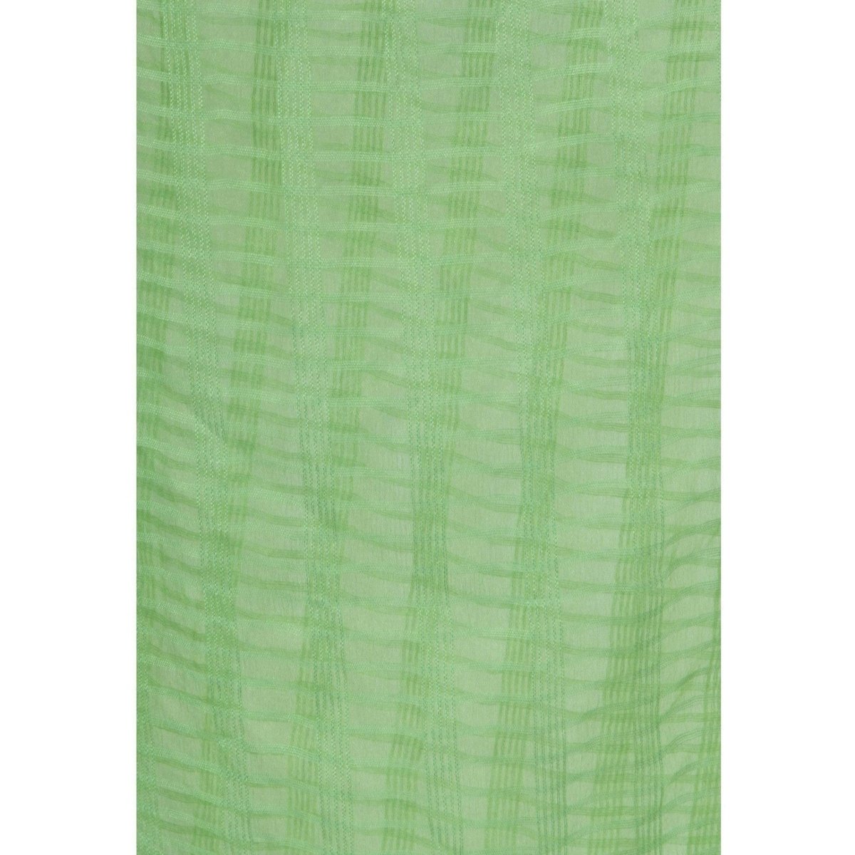 A R Silk Women's Self Check Cota Cotton Parrot Green Dupattas and Chunnis