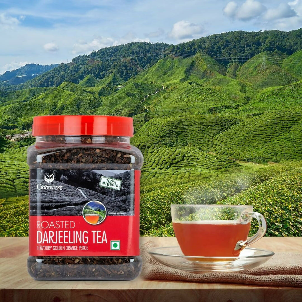 Goodricke Roasted Organic Darjeeling Tea Jar
