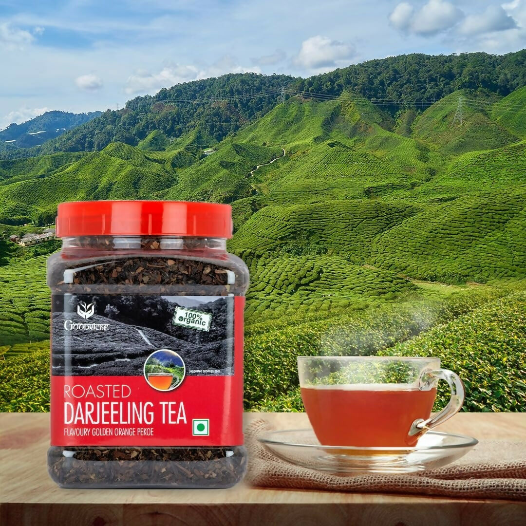 Goodricke Roasted Organic Darjeeling Tea Jar