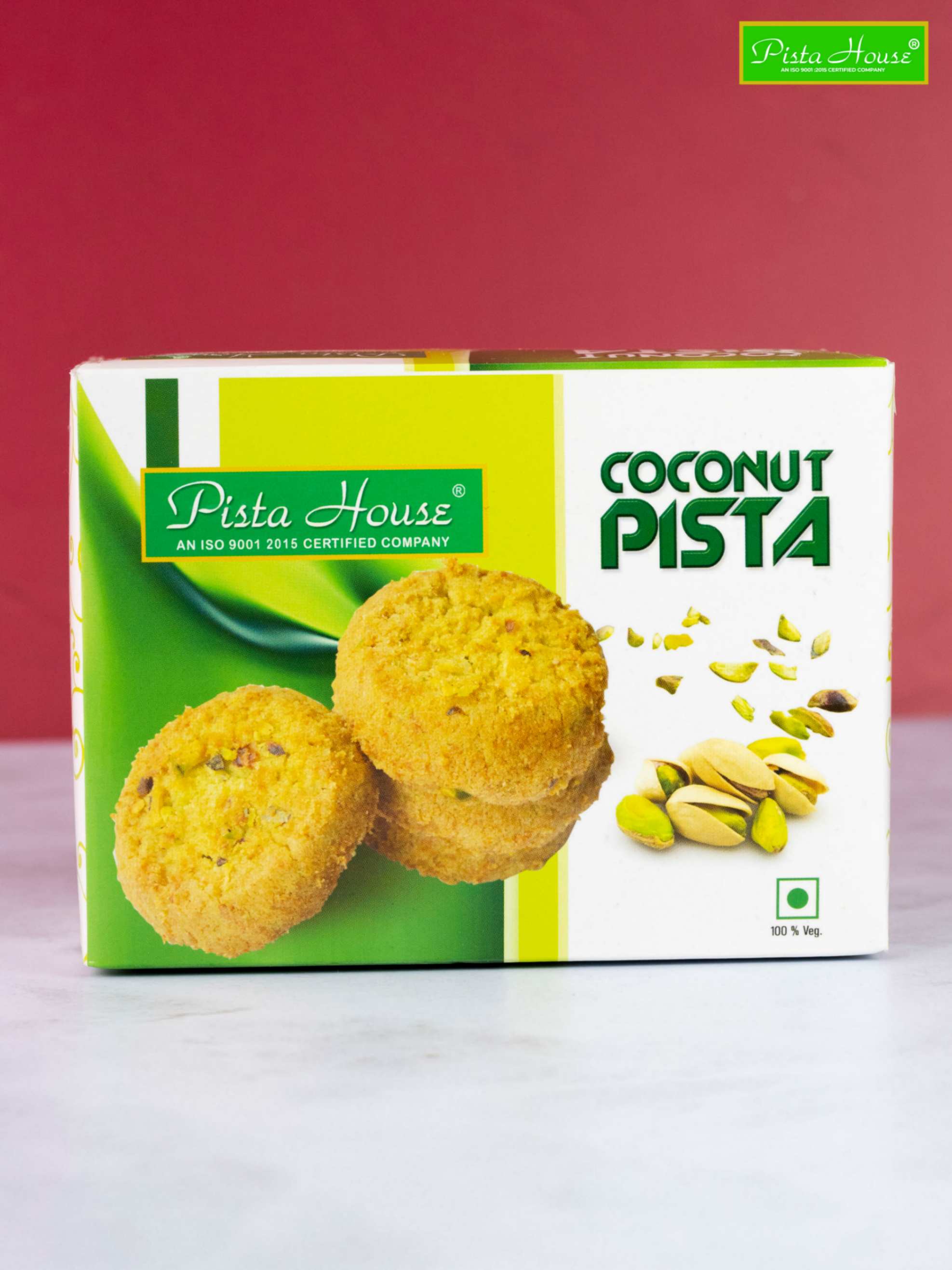 Pista House Coconut Pista Biscuits - Distacart