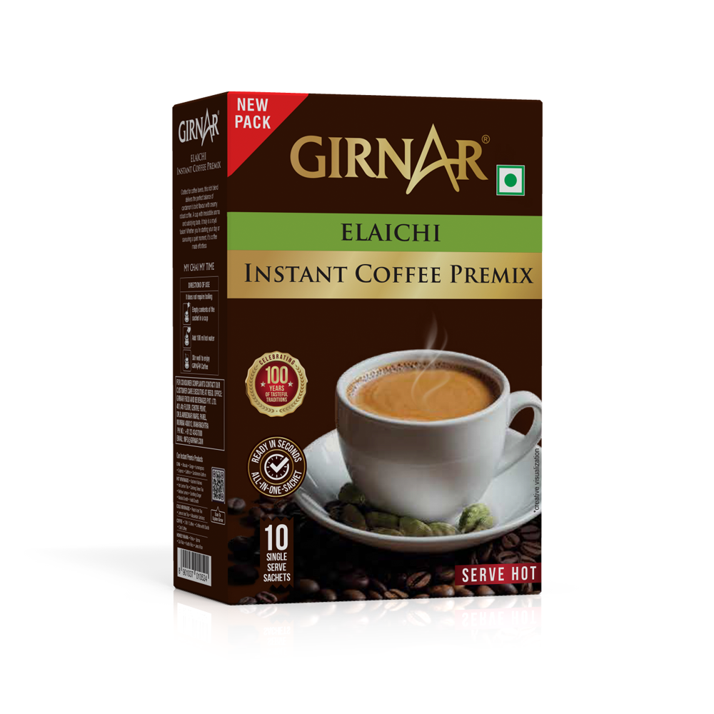 Girnar Instant Premix Coffee With Elaichi - Distacart