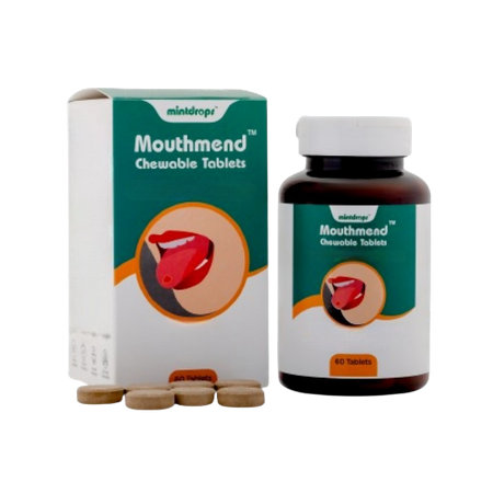 Mintdrops MouthMend Chewable Tablets