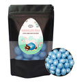 confect blue chocolate eggs 300 gms