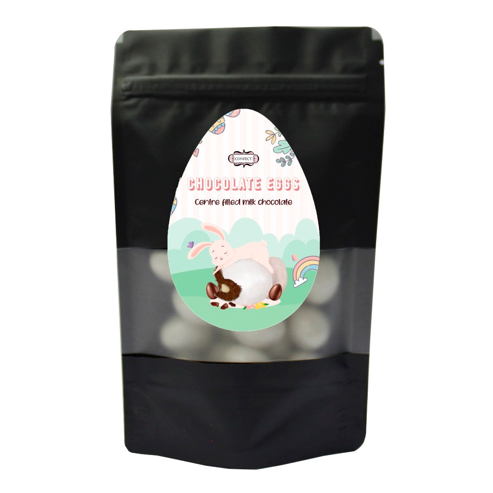 confect white chocolate eggs 300 gms