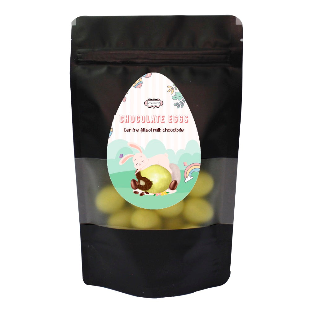 confect yellow chocolate eggs 300 gms