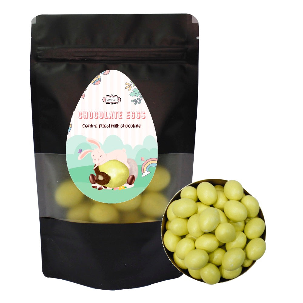 confect yellow chocolate eggs 300 gms
