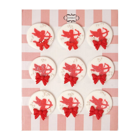 Confect Pack of 6 Valentine Cake & Cupcake Topper 08