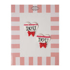 confect valentine i love you cake cupcake topper vt 006 60 gms