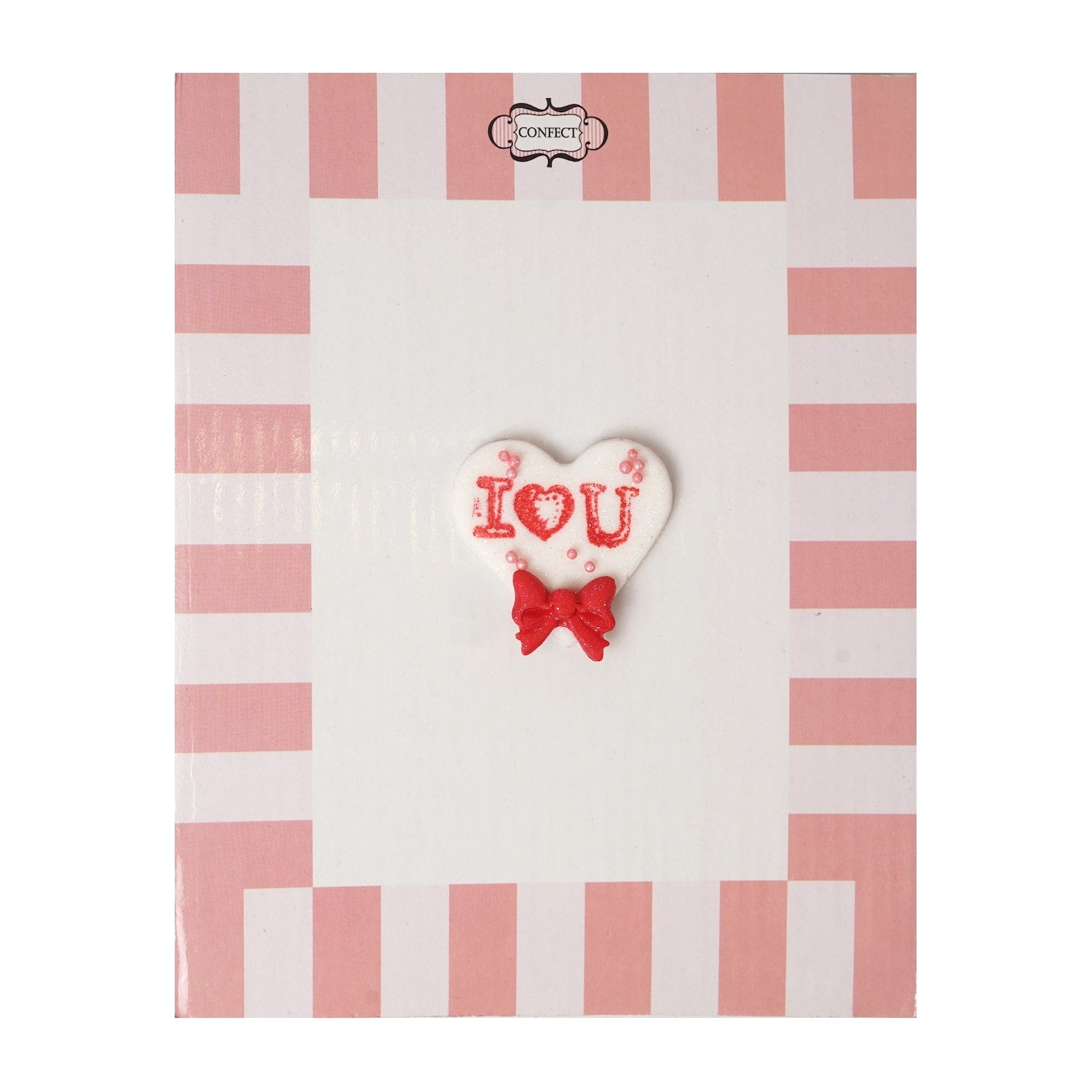 confect valentine i love you cake cupcake topper vt 006 60 gms
