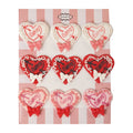 confect valentine love heart cake cupcake topper vt 005 60 gms