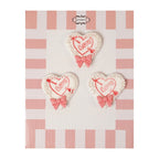 confect valentine love heart cake cupcake topper vt 005 60 gms