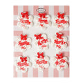 confect valentine you me cake cupcake topper vt 009 60 gms