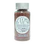 confect copper disco balls sprinkles 2 mm 120 gms