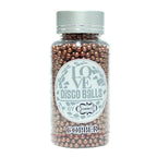 confect copper disco balls sprinkles 4 mm 120 gms