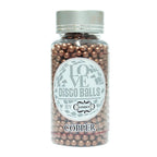 confect copper disco balls sprinkles 6 mm 120 gms