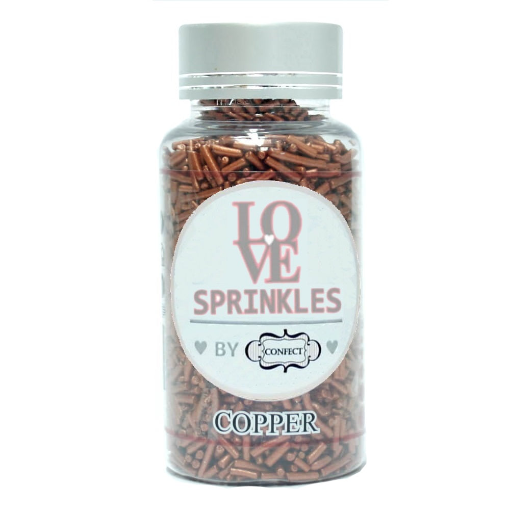 confect copper vermicelli sprinkles 100 gms
