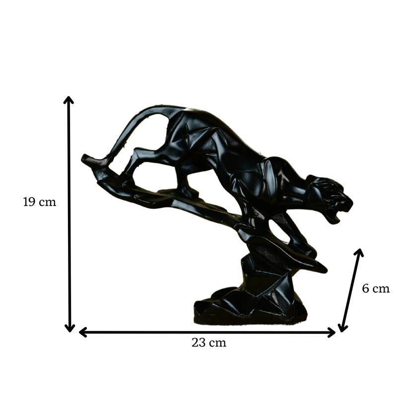 Sowpeace Resin Panther Statue - Distacart