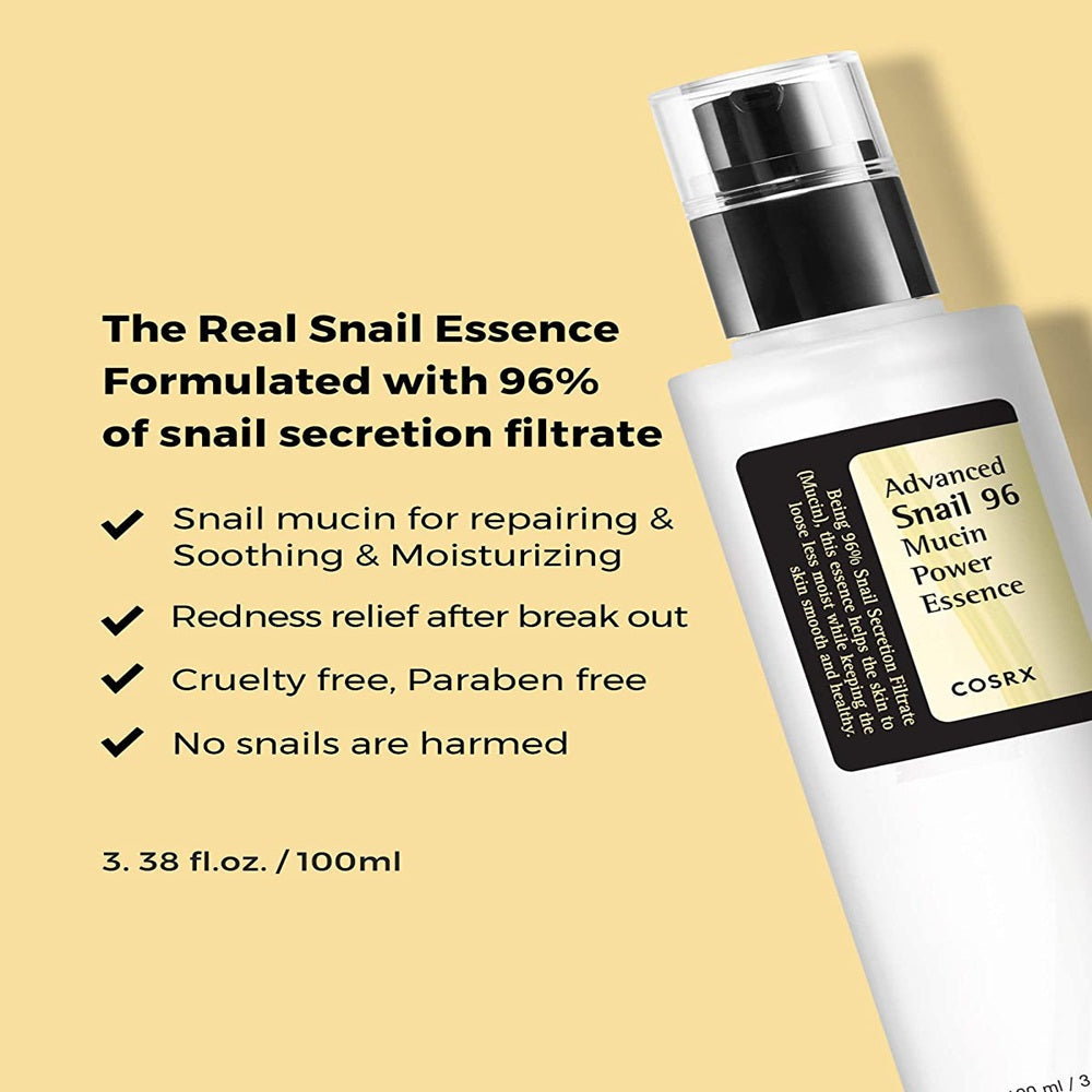 Cosrx Advanced Snail 96 Mucin Power Essence - Korean Skincare