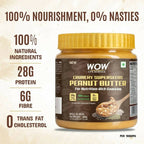 Wow Life Science Crunchy Superseeds Peanut Butter