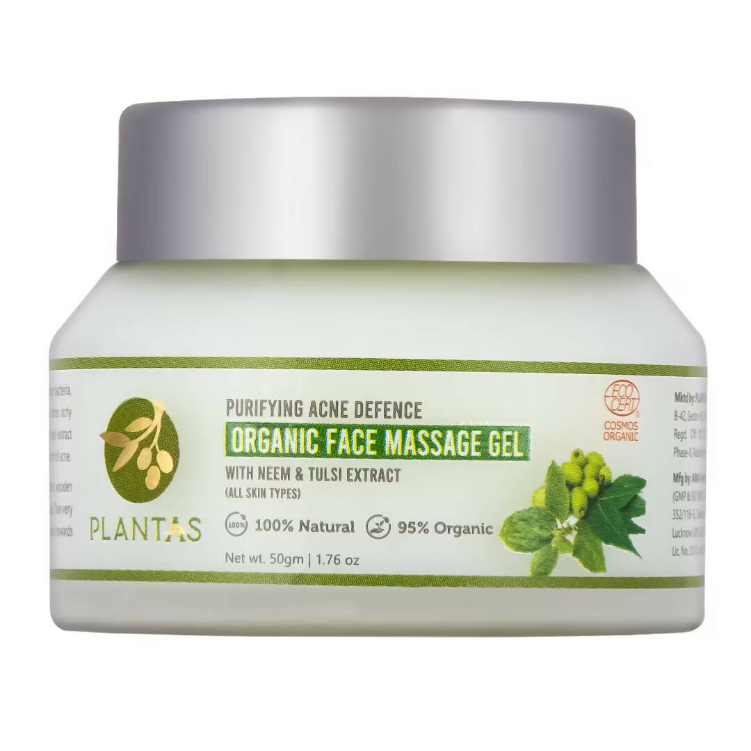 Plantas Purifying Acne Defence Organic Face Massage Gel