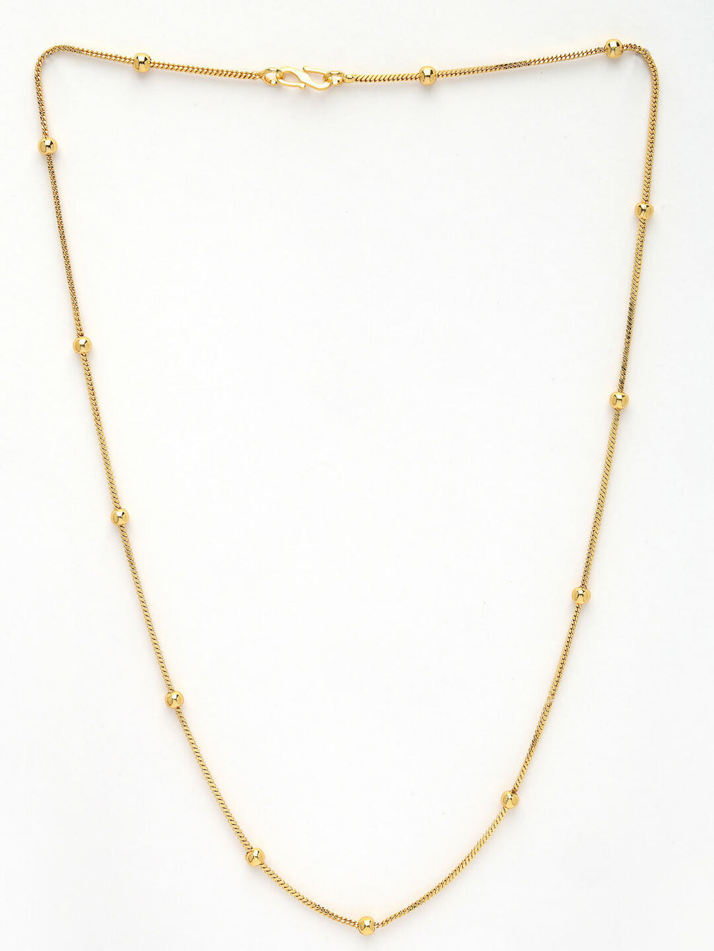 NVR Women's Gold-Polished Minimal Chain