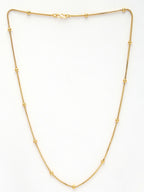 NVR Women's Gold-Polished Minimal Chain