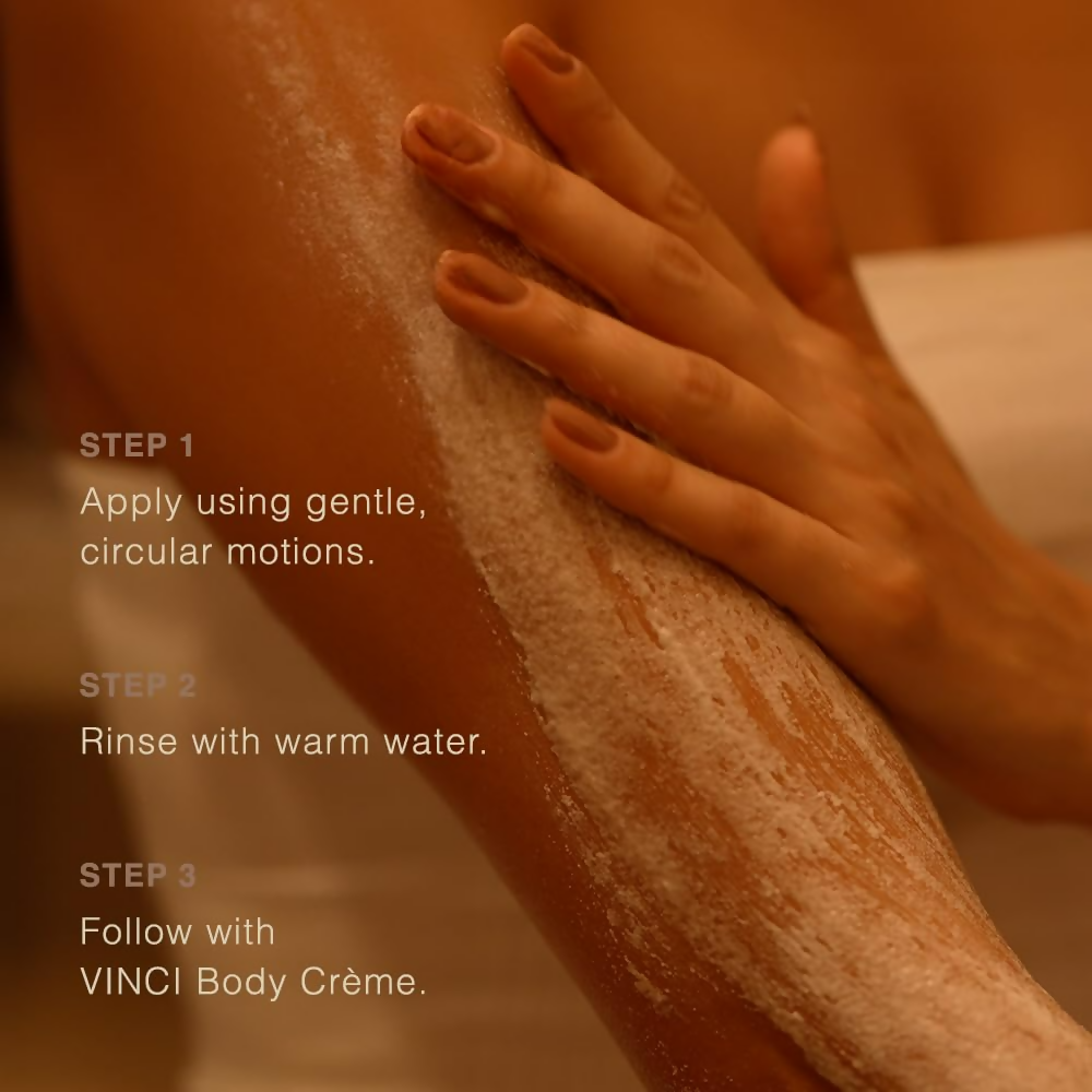 Vinci Botanicals Bergamot Geranium Body Scrub - Distacart