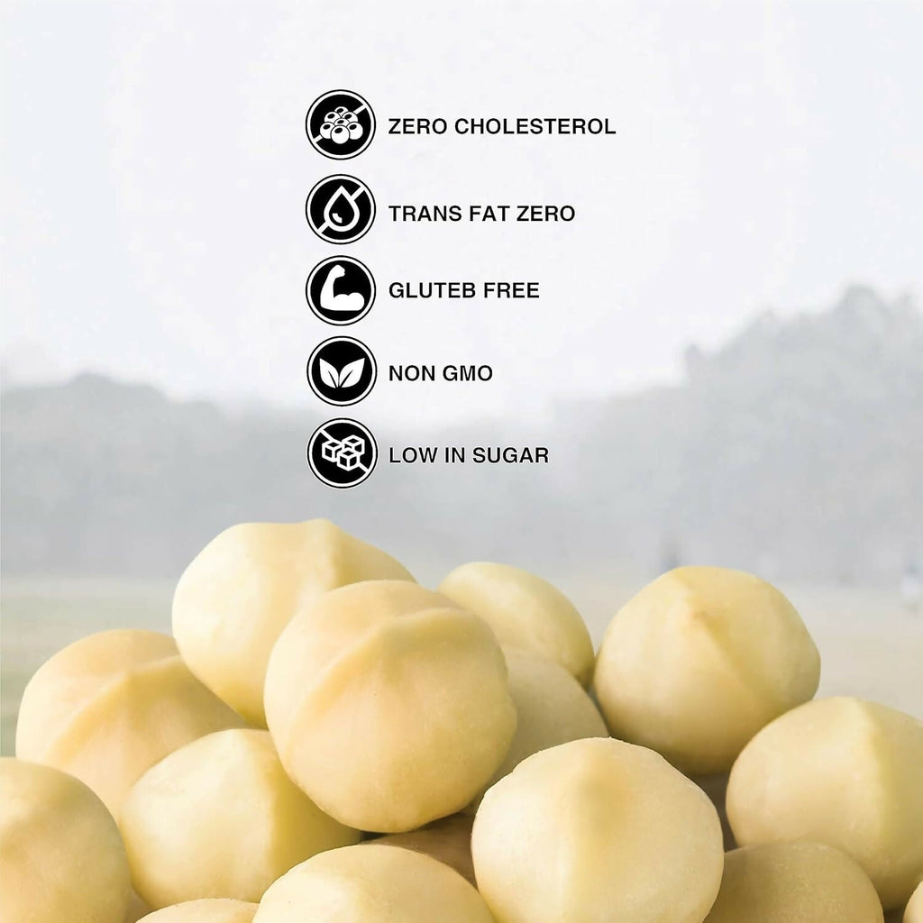 Pureheart Nutreat Salted Macadamia|Premium Dry Roasted Macadamia Nuts - Distacart