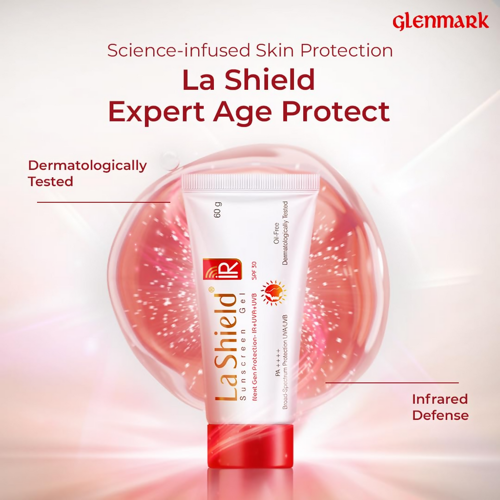 La Shield IR SPF 30 PA +++ Mineral Sunscreen Gel