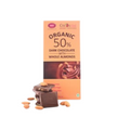 Karachi Bakery Organic 50% Dark Chocolate With Whole Almonds - Distacart