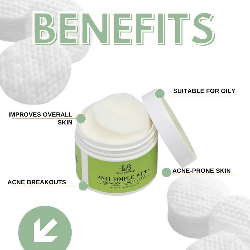 House of Beauty Anti Pimple Wipes