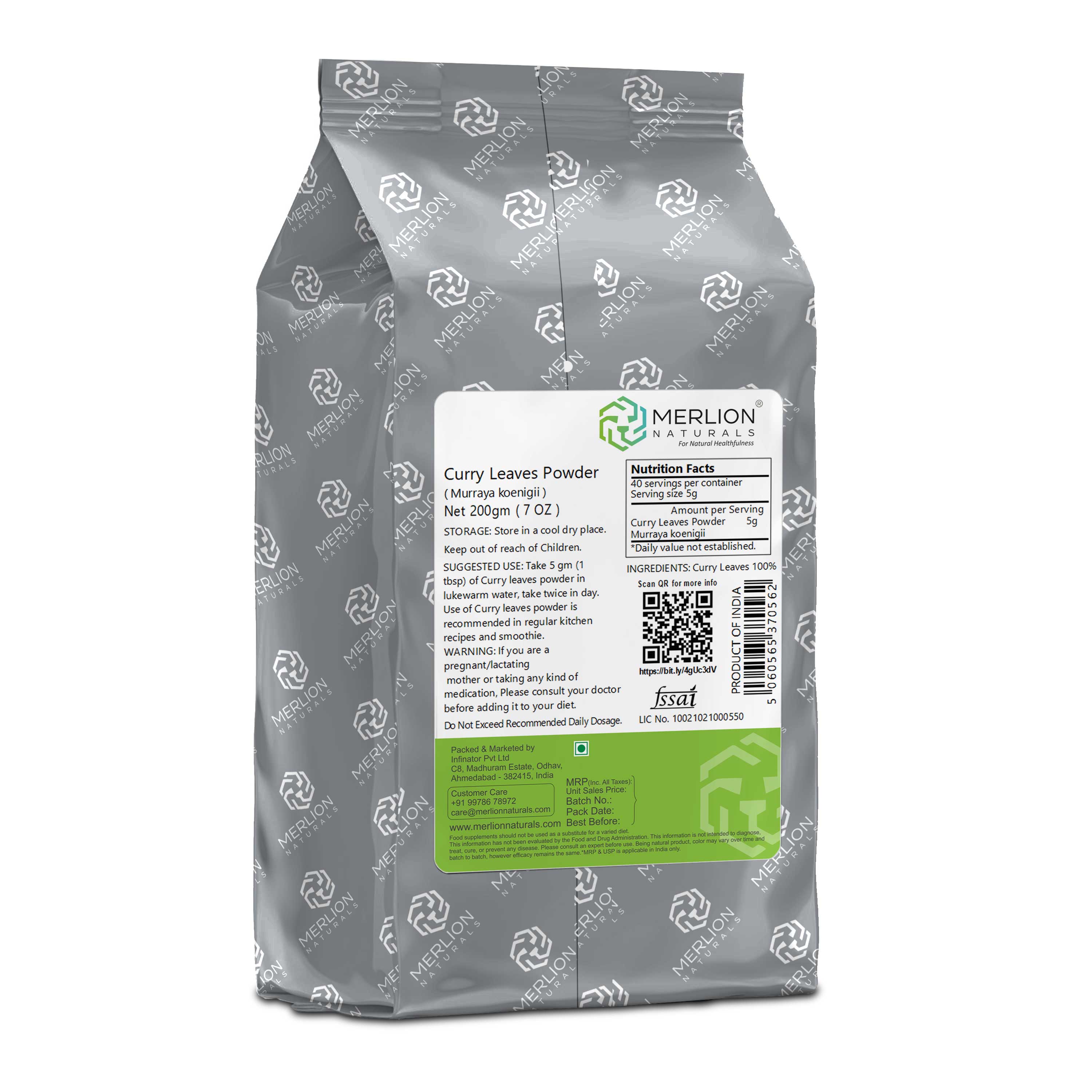 Merlion Naturals Curry Leaves Powder