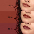 Baked Beauty My Crayon Cutting Chai Matte Lip Cream Lipsticks (Set of 3)